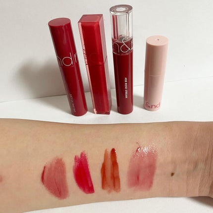 アンドバイロムアンド グラッシーボムティント/&nd by rom&nd/リップティントを使ったクチコミ(4枚目)