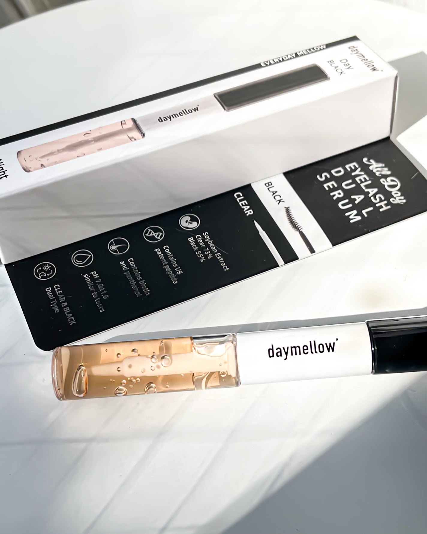 オールデイアイラッシュ デュアルセラム/daymellow’/まつげ美容液を使ったクチコミ(6枚目)