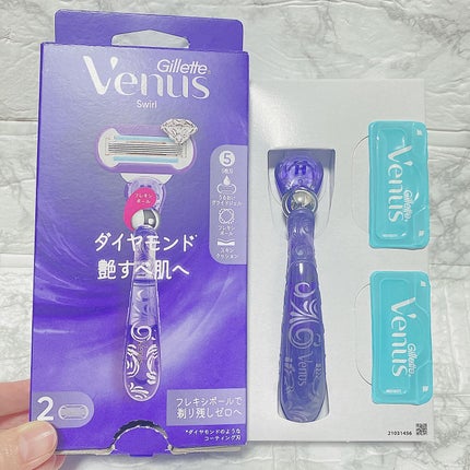 スワール 艶すべ肌/Gillette Venus/シェーバーを使ったクチコミ(5枚目)