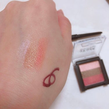 UR GLAM　GRADATION EYESHADOW/U R GLAM/パウダーアイシャドウを使ったクチコミ（2枚目）