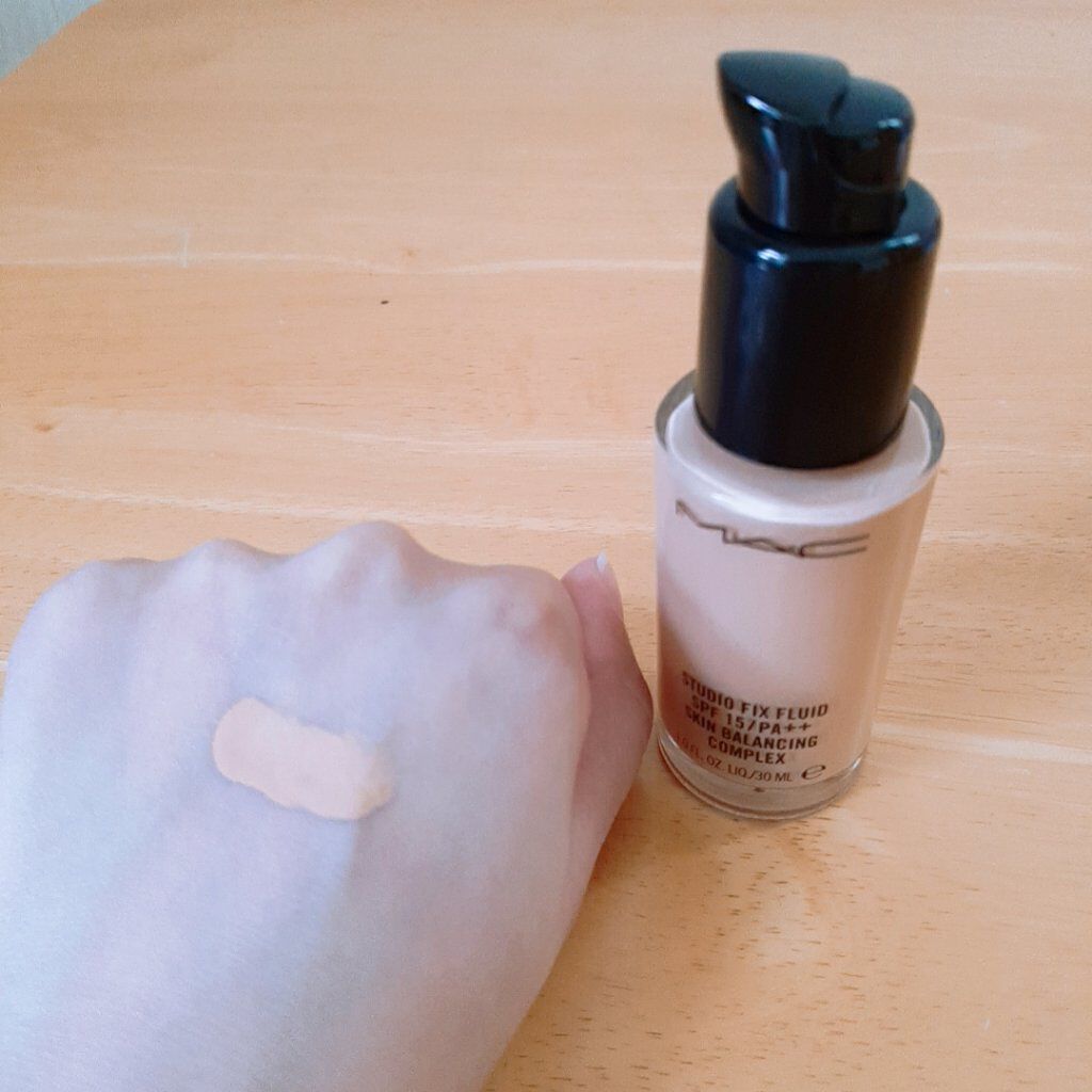 スタジオフィックス フルイッド SPF 15/M・A・C/リキッドファンデーションを使ったクチコミ(1枚目)