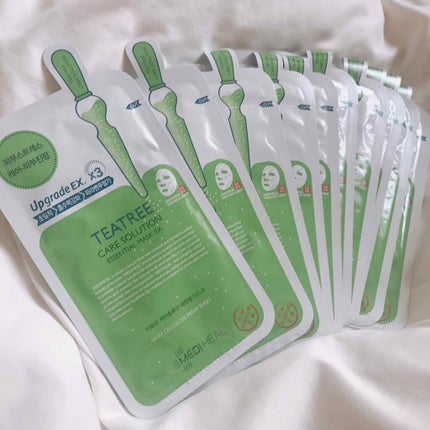 ティーツリーケアソリューション アンプルマスクJEX/MEDIHEAL/シートマスク・パックを使ったクチコミ(1枚目)