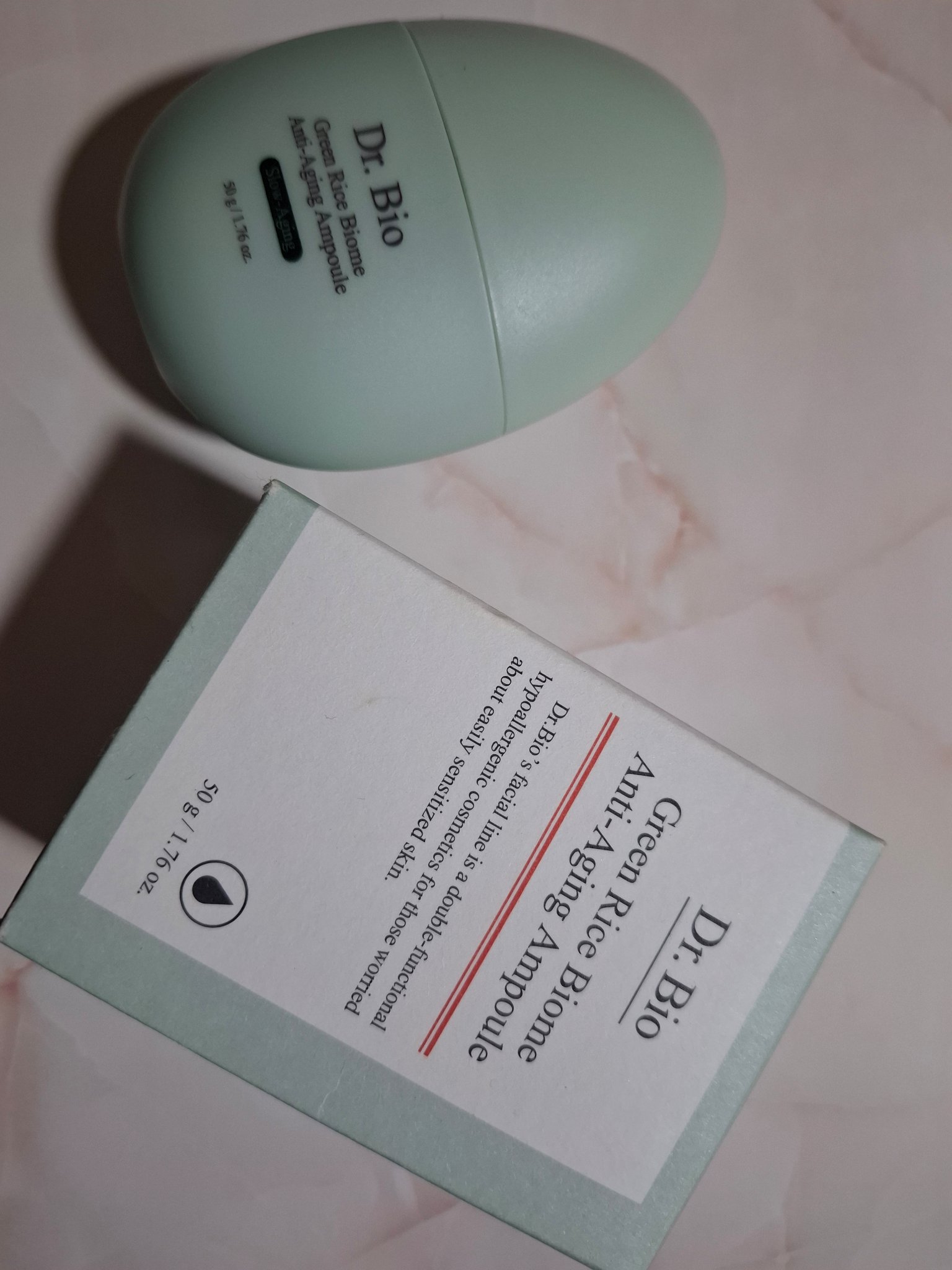 緑米バイオーム™トーンアップツヤアンプル/Dr.Bio/美容液を使ったクチコミ（1枚目）