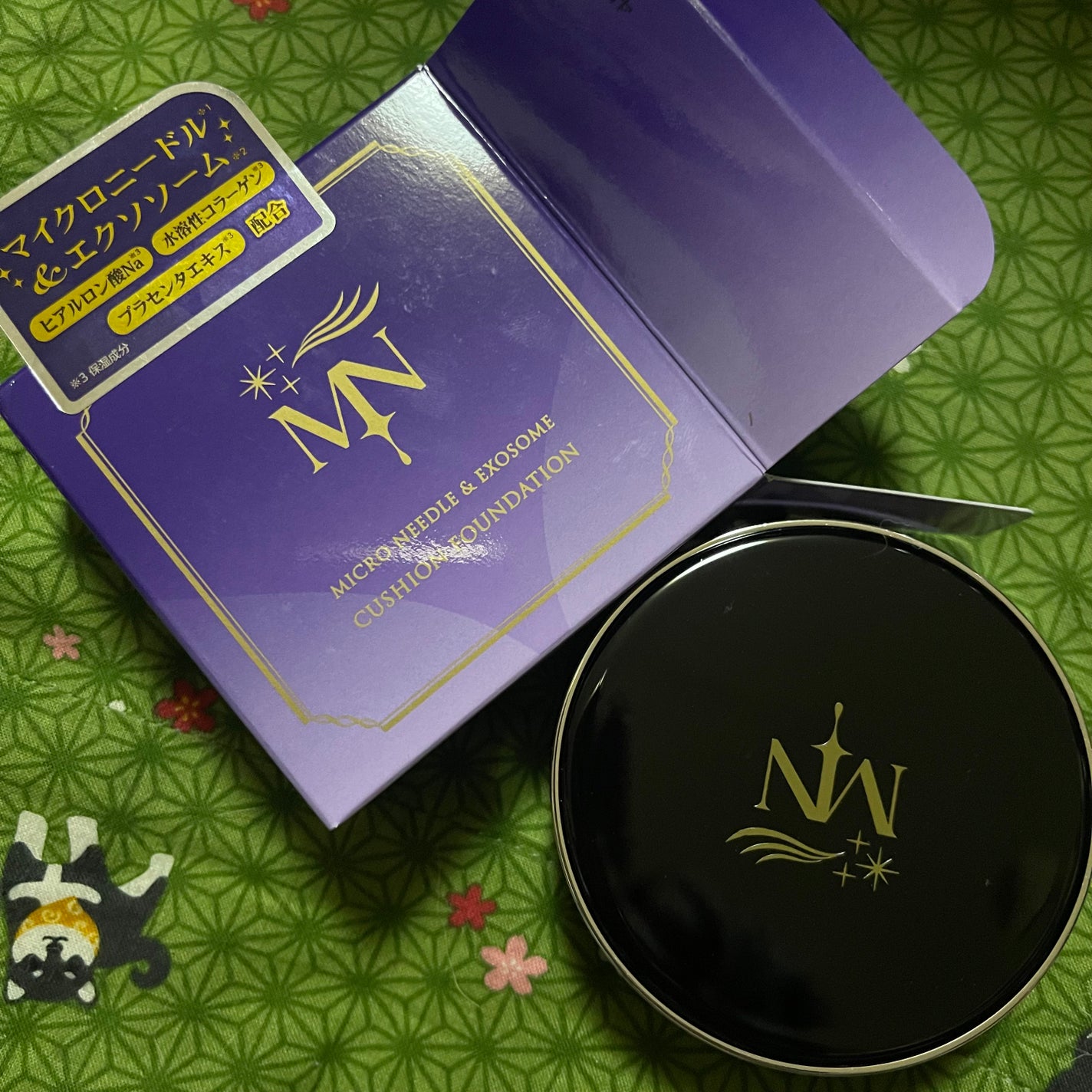 マイクロニードル&エクソソームクッションファンデーション/hardies/クッションファンデーションを使ったクチコミ(1枚目)