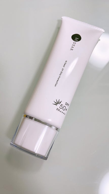 エムディア UVシルキープロテクション/M-Dear/日焼け止めクリームを使ったクチコミ(1枚目)