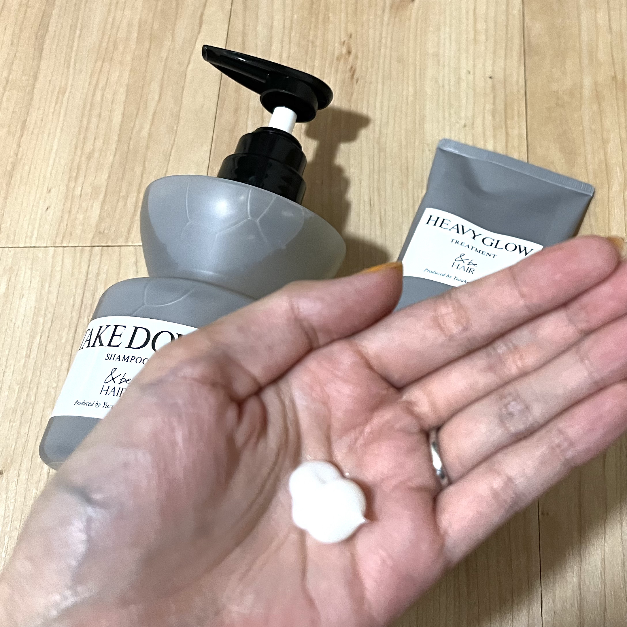 &be ヘビーグロウトリートメント/&be HAIR/洗い流すヘアトリートメントを使ったクチコミ（3枚目）