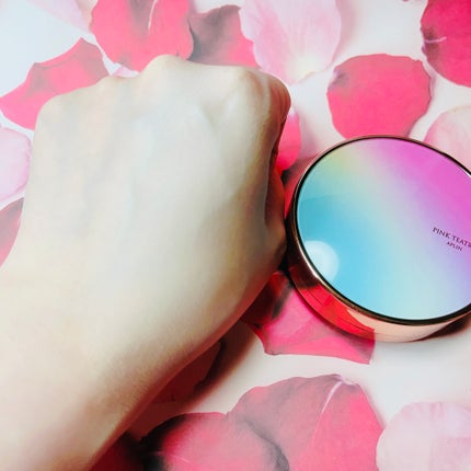 ピンクティーツリーカバークッション/APLIN/クッションファンデーションを使ったクチコミ(4枚目)