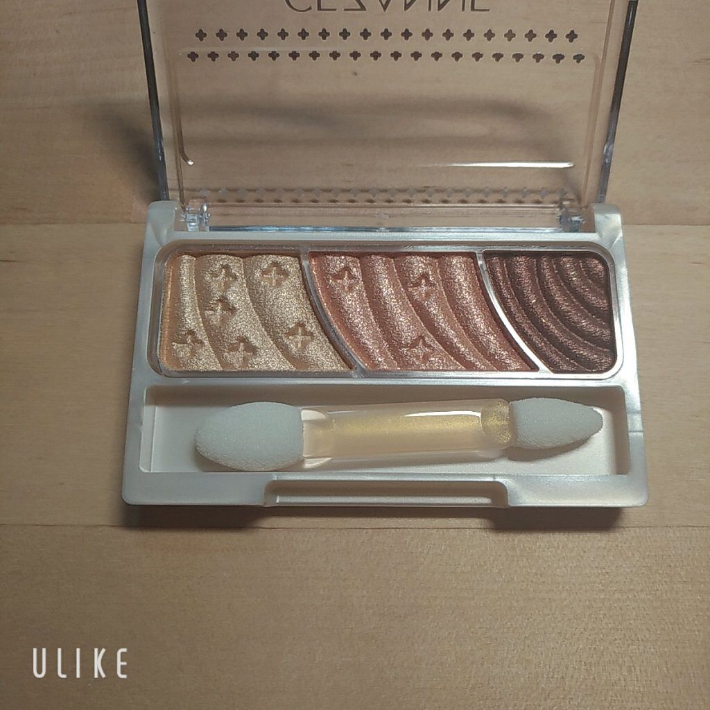 トーンアップアイシャドウ/CEZANNE/アイシャドウパレットを使ったクチコミ（2枚目）