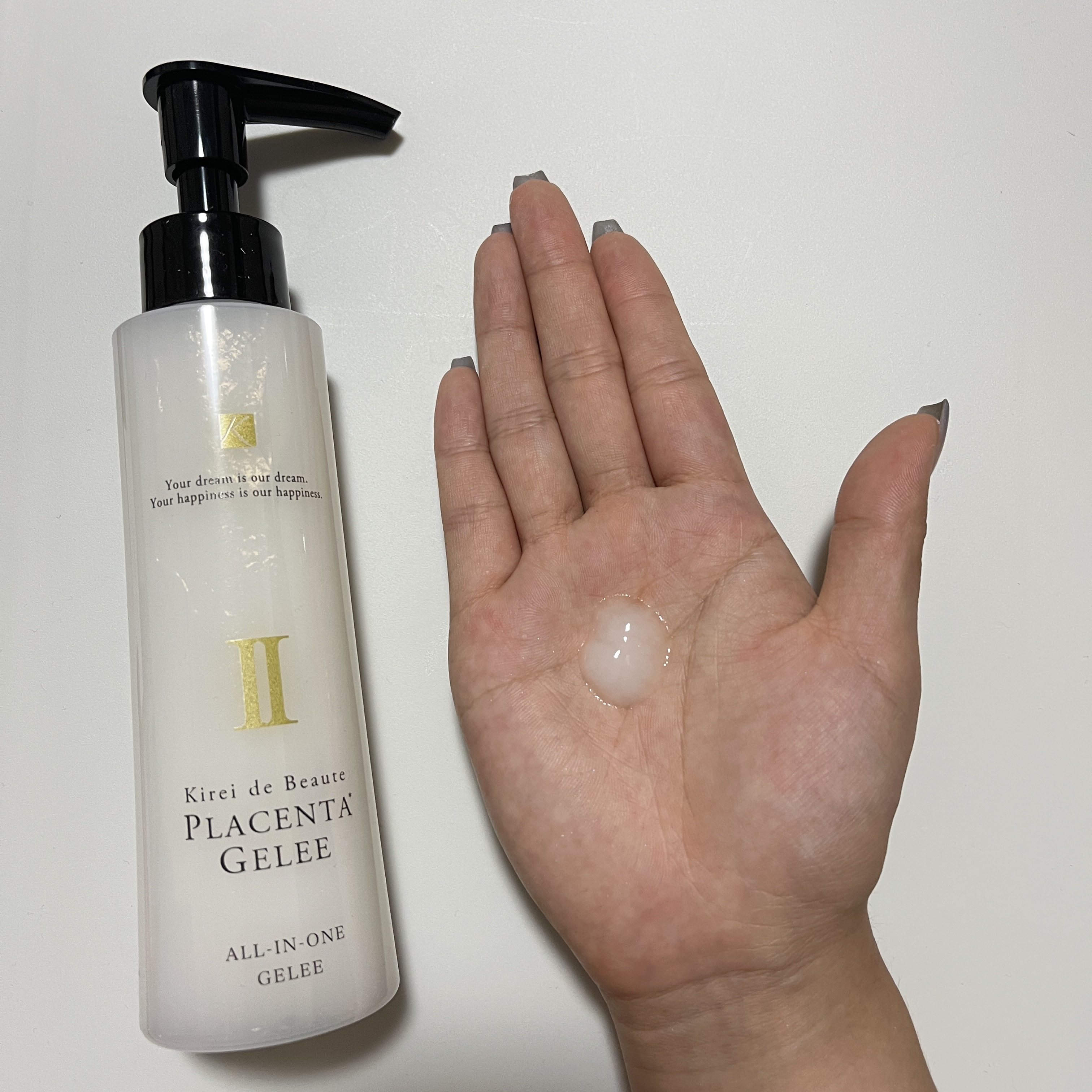 キレイ・デ・ボーテ プラセンタジュレ/キレイ・デ・ラボ/オールインワン化粧品を使ったクチコミ（2枚目）