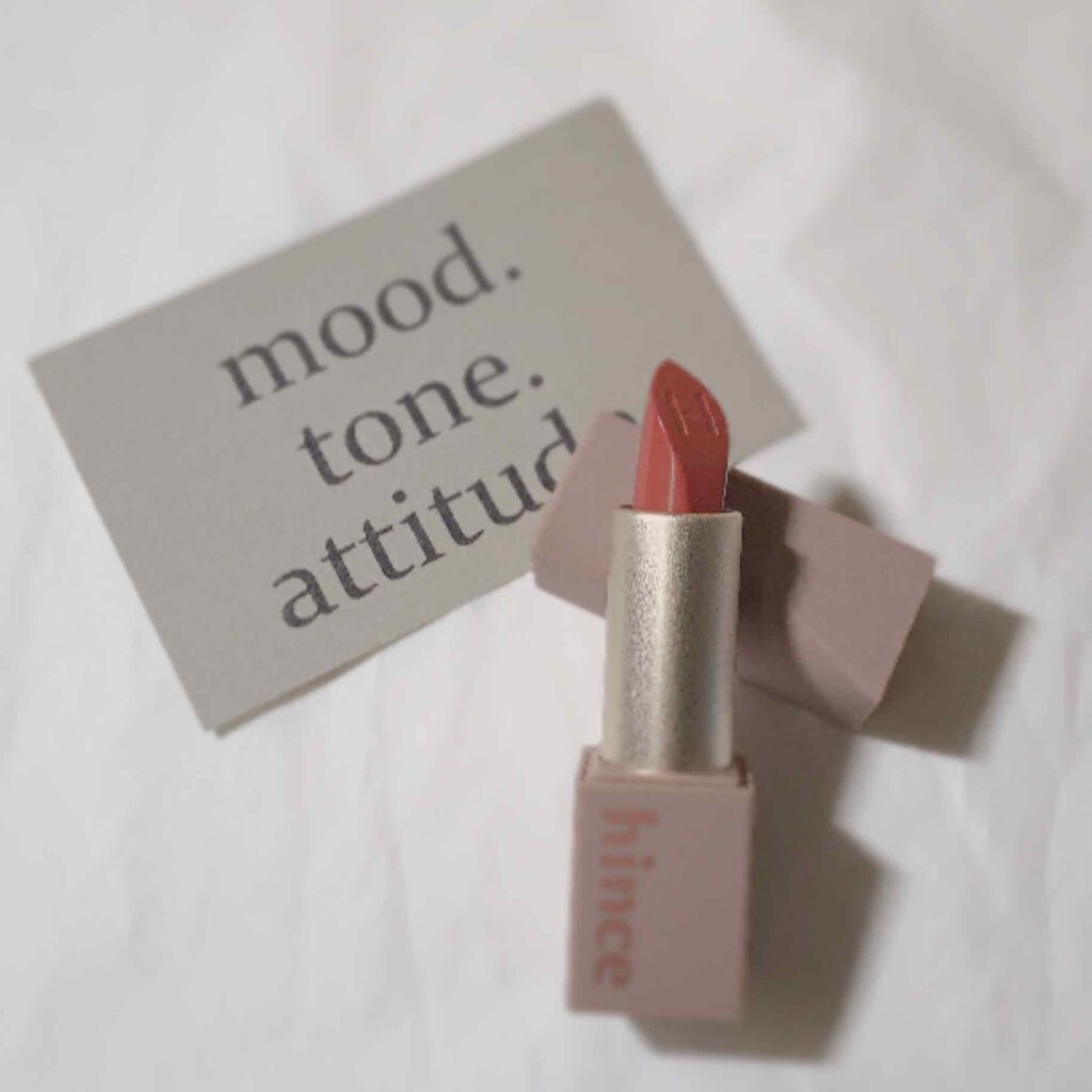 ムードインハンサーシアー/hince/口紅を使ったクチコミ（1枚目）