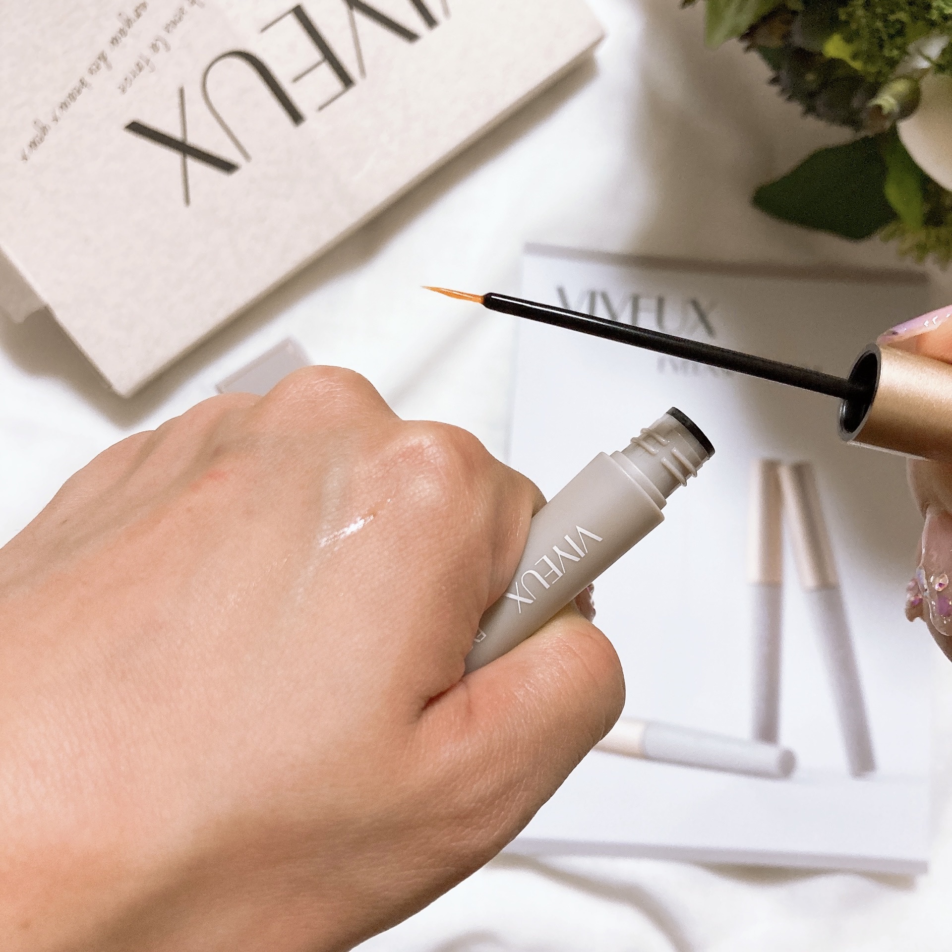 アイラッシュセラム/VIYEUX/まつげ美容液を使ったクチコミ（3枚目）