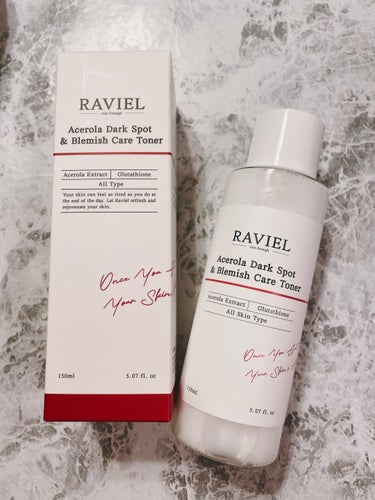 Acerola Dark spot & Blemish Care Toner/RAVIEL/化粧水を使ったクチコミ（2枚目）