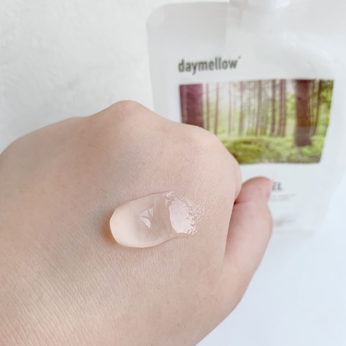 スノーマッシュルームリアルスージングジェル/daymellow’/ボディローションを使ったクチコミ(3枚目)