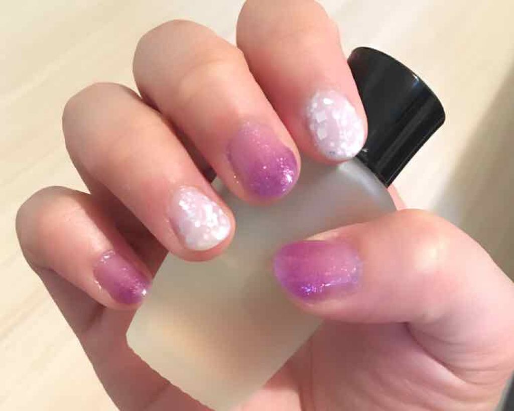 グロッシーコート/スキューズミー/オールインワンネイルを使ったクチコミ（1枚目）