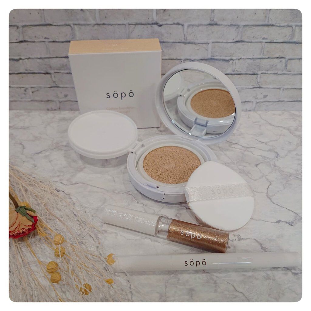 パウダー&ライナー/sopo/スティックアイシャドウを使ったクチコミ（1枚目）