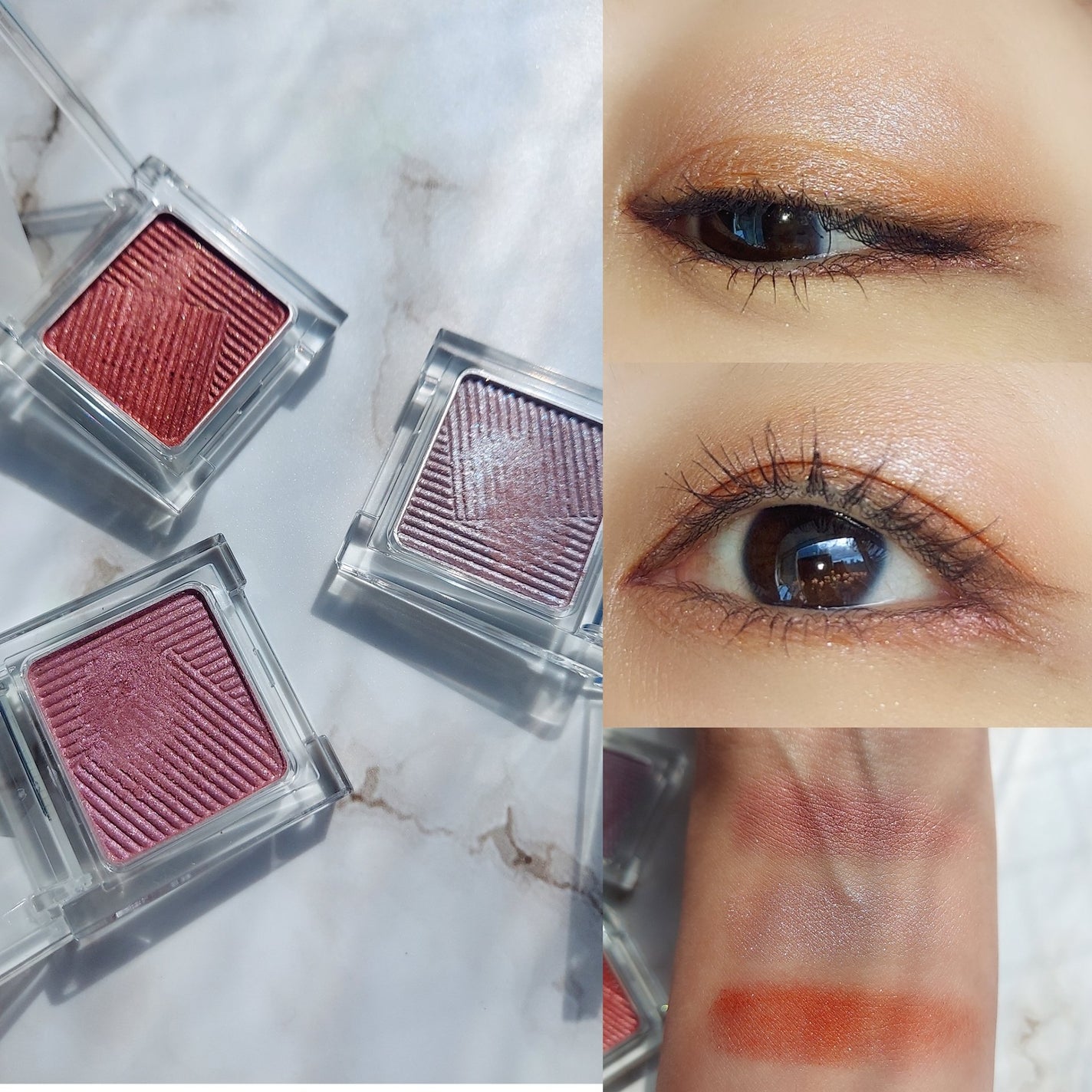 オーラデュウ プリズム イルミネーター ピコ/SHISEIDO/単色アイシャドウを使ったクチコミ(4枚目)