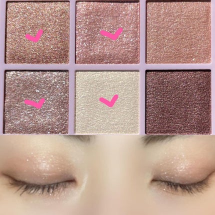 オーラクリエイション/BLEND BERRY/アイシャドウパレットを使ったクチコミ(2枚目)