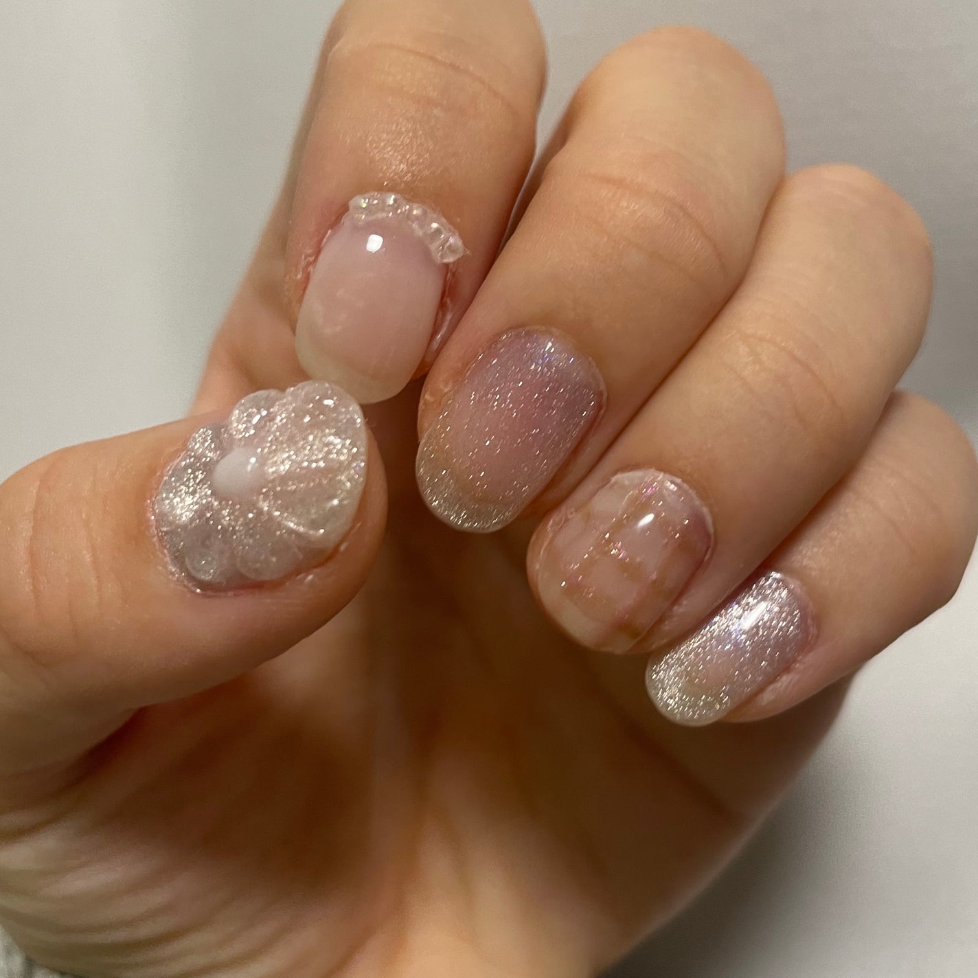 マグネットスティックネイルジェル/3COINS/ジェルネイルを使ったクチコミ(3枚目)