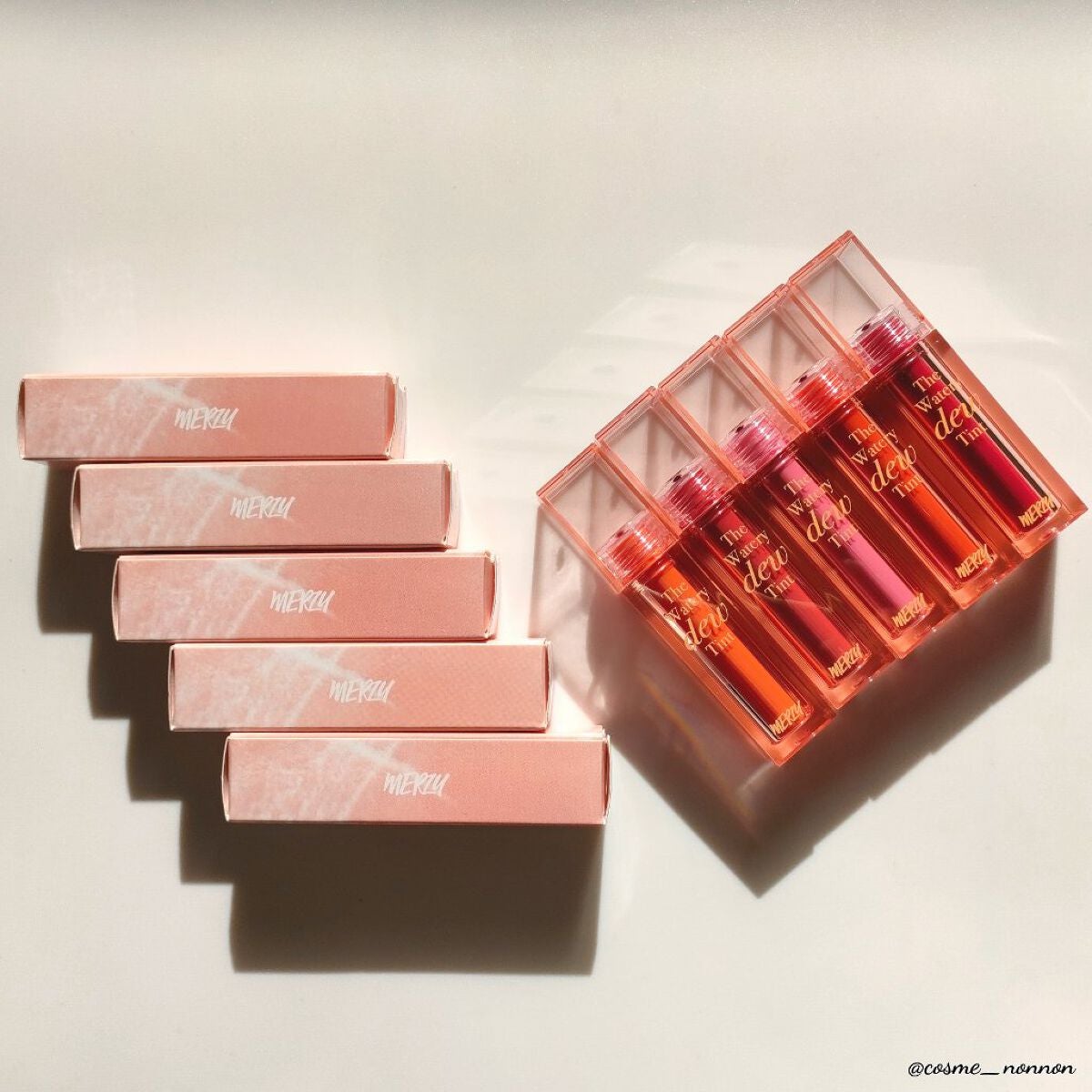 ザ ウォータリーデューティント/MERZY/リップティントを使ったクチコミ(7枚目)