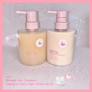 uka 
Shampoo Hair Treatment 
Glamorous Nighty night Chubby Bottle

いちごミルクのあまーい誘惑𓂃🫧‪

¥4,125/400ml (Sh