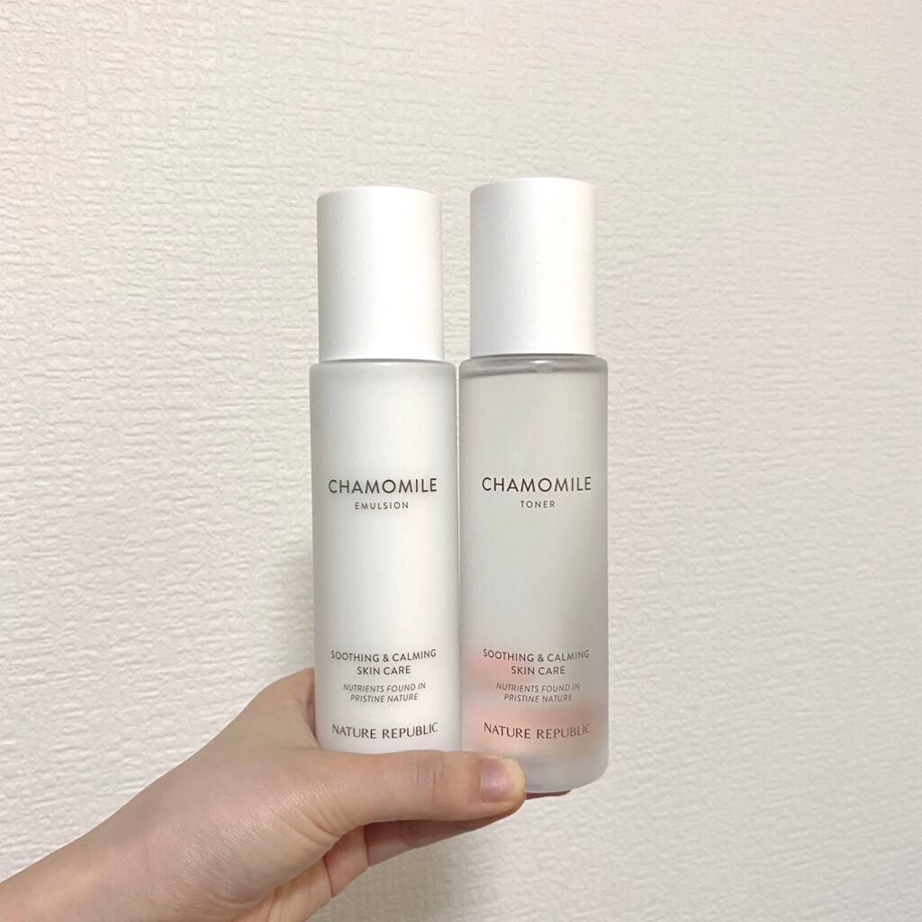 カモミールカーミングケア トナー/ネイチャーリパブリック/化粧水を使ったクチコミ(5枚目)