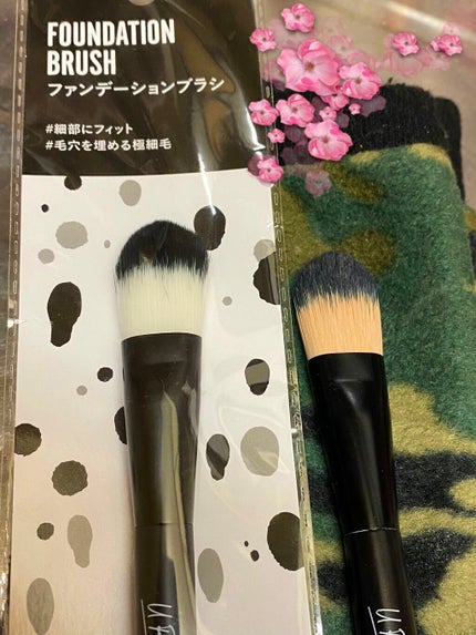 UR GLAM FOUNDATION BRUSH(ファンデーションブラシ)/U R GLAM/メイクブラシを使ったクチコミ(3枚目)