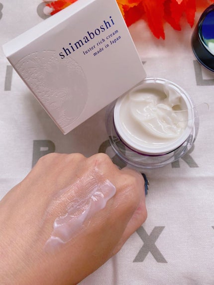ラスターリッチクリーム/shimaboshi/フェイスクリームを使ったクチコミ(5枚目)