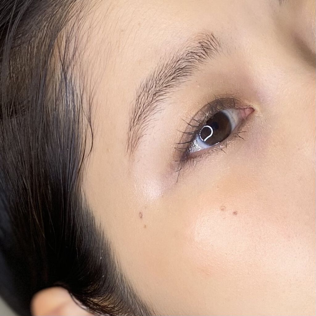 ニュアンスカラーマスカラ/BABYMEE/マスカラを使ったクチコミ（3枚目）