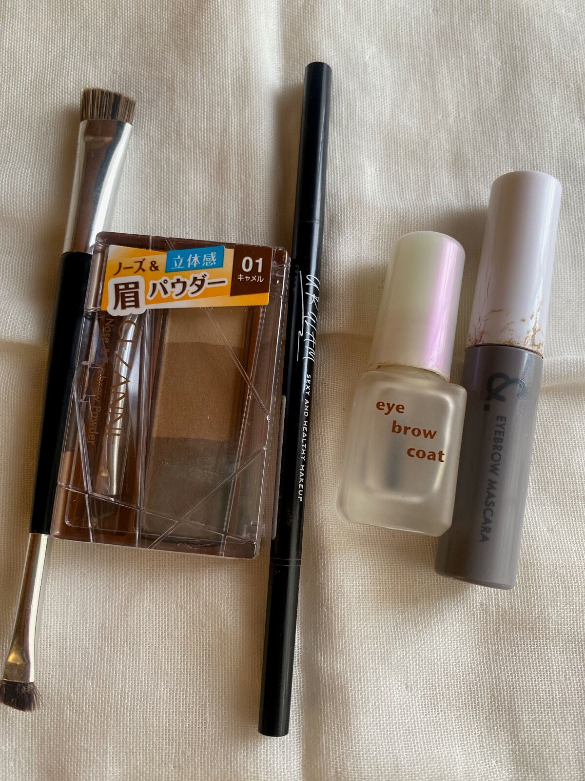 ノーズ&アイブロウパウダー/CEZANNE/パウダーアイブロウを使ったクチコミ(7枚目)