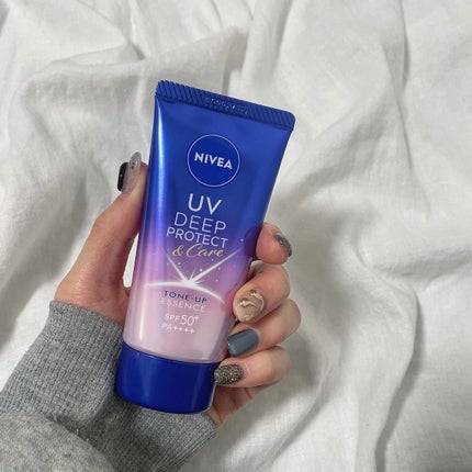 ニベアUV ディープ プロテクト&ケア トーンアップ エッセンス/ニベア/日焼け止めローションを使ったクチコミ(1枚目)