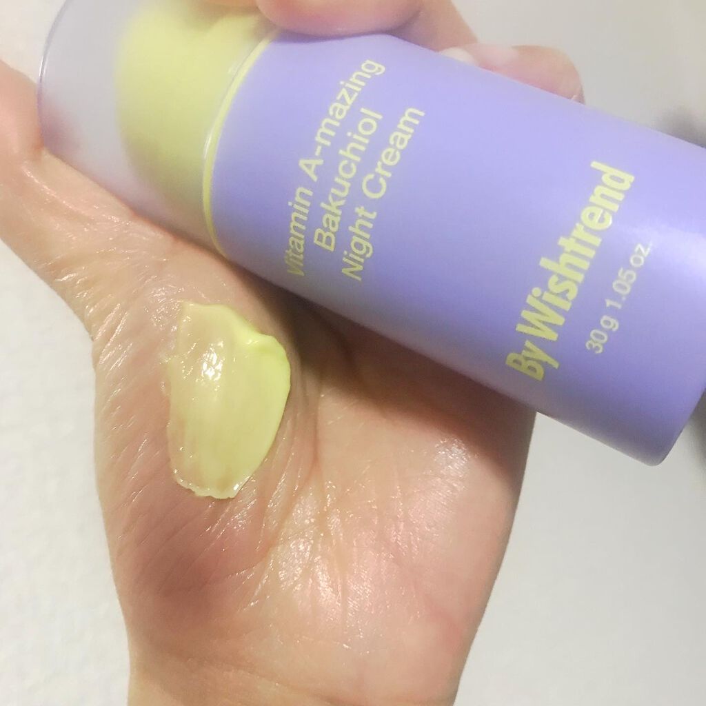 ビタミンA-mazingバクチオールナイトクリーム/By Wishtrend/フェイスクリームを使ったクチコミ(7枚目)
