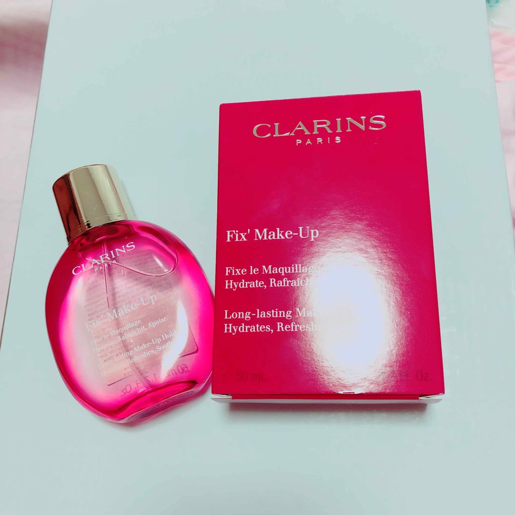 フィックス メイクアップ/CLARINS/ミスト状化粧水を使ったクチコミ(1枚目)