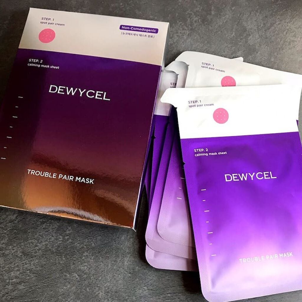 トラブルペアーマスク/DEWYCEL/シートマスク・パックを使ったクチコミ(2枚目)