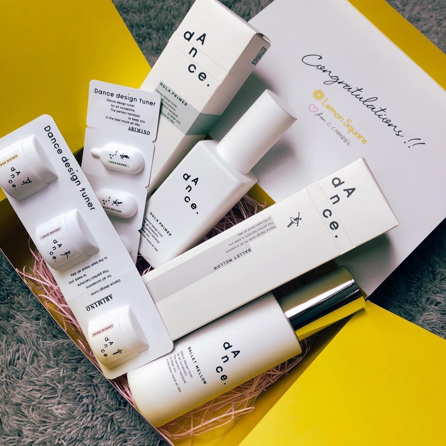 ダンスデザインチューナー バレエメロウ/アリミノ/ヘアミルクを使ったクチコミ(1枚目)