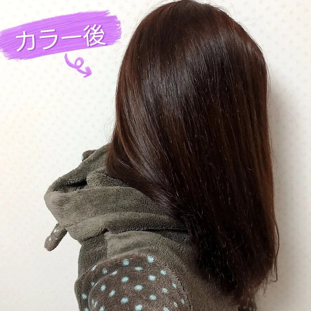 クリアリーカラー (白髪用) /クレオディーテ/ヘアカラーを使ったクチコミ(4枚目)