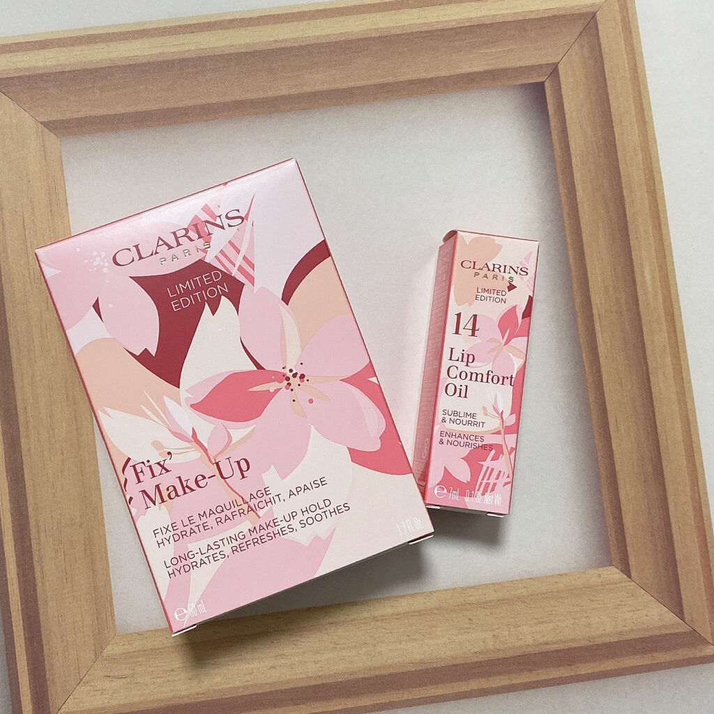 フィックス メイクアップ サクラ/CLARINS/ミスト状化粧水を使ったクチコミ（2枚目）