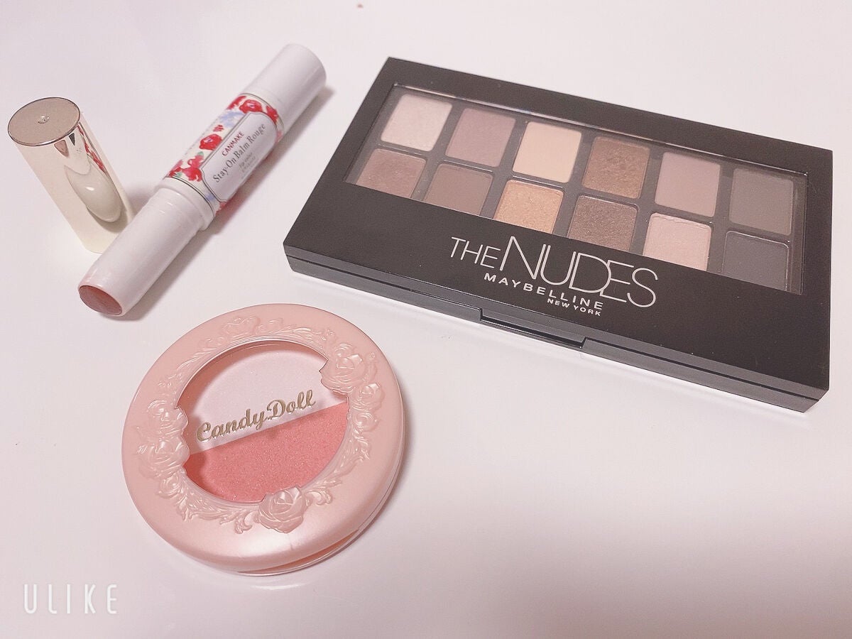 チークカラーデュオ/CandyDoll/パウダーチークを使ったクチコミ(1枚目)