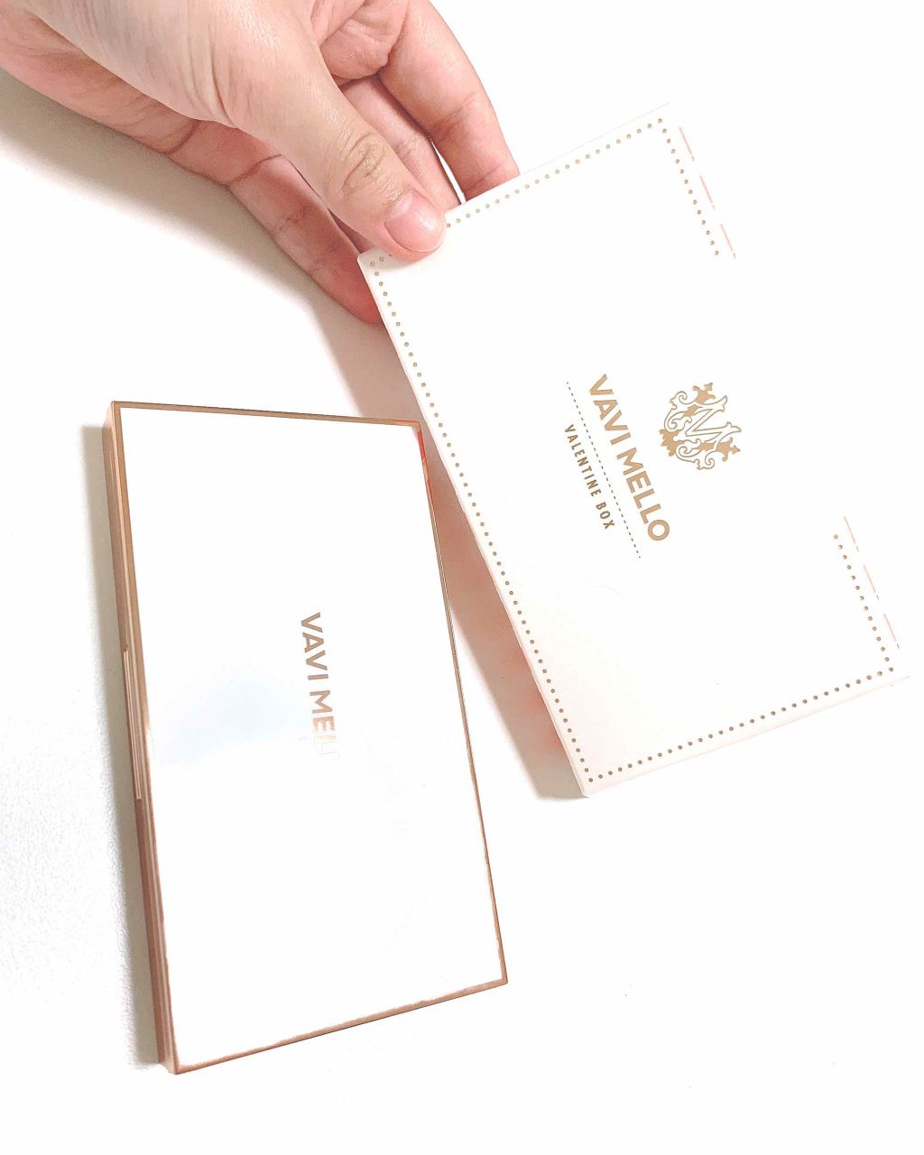 バレンタインボックス/VAVI MELLO/アイシャドウパレットを使ったクチコミ（2枚目）