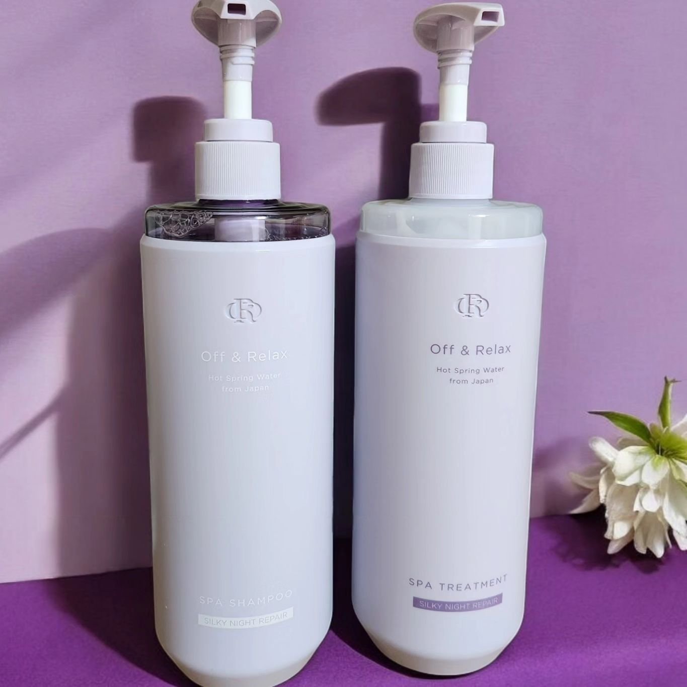 ＯＲ スパ・シャンプー／ヘアトリートメント シルキーナイトリペア/Off&Relax/市販シャンプーを使ったクチコミ（1枚目）