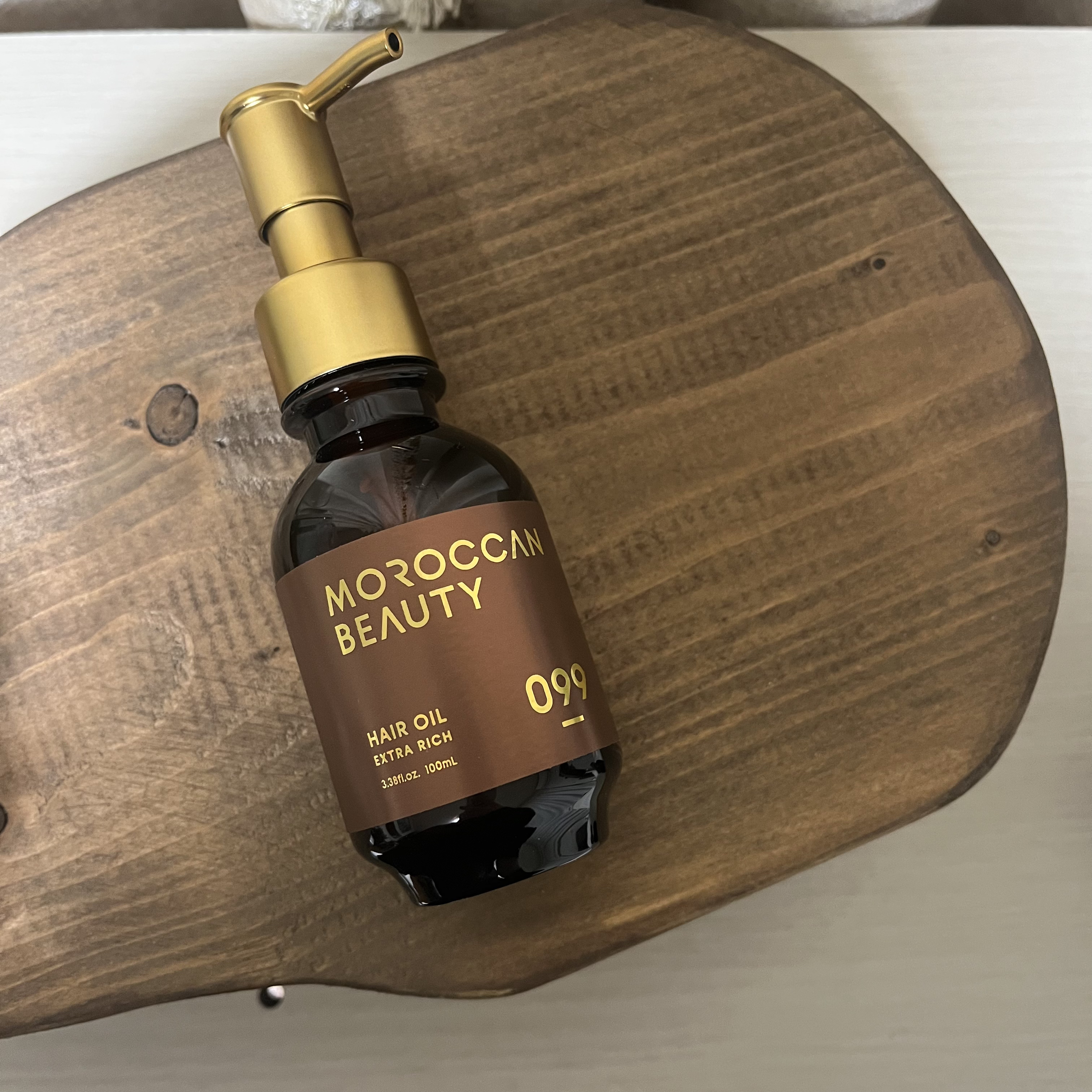 モロッカンビューティ エクストラリッチ ヘアオイルのクチコミ「・
☑︎モロッカンビューティ
エクストラリッチ ヘアオイル

しっとりするタイプだけど、ボリュ.....」（1枚目）