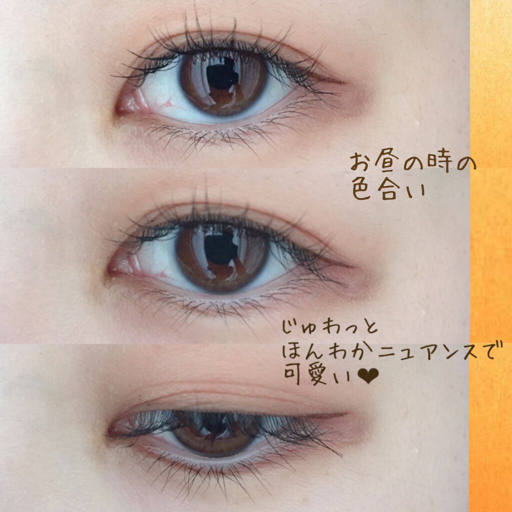 アイプランナー/excel/単色アイシャドウを使ったクチコミ(2枚目)