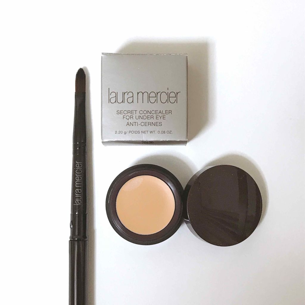 シークレットカモフラージュブラシ プルアパート(旧)/ローラ メルシエ/メイクブラシを使ったクチコミ（1枚目）