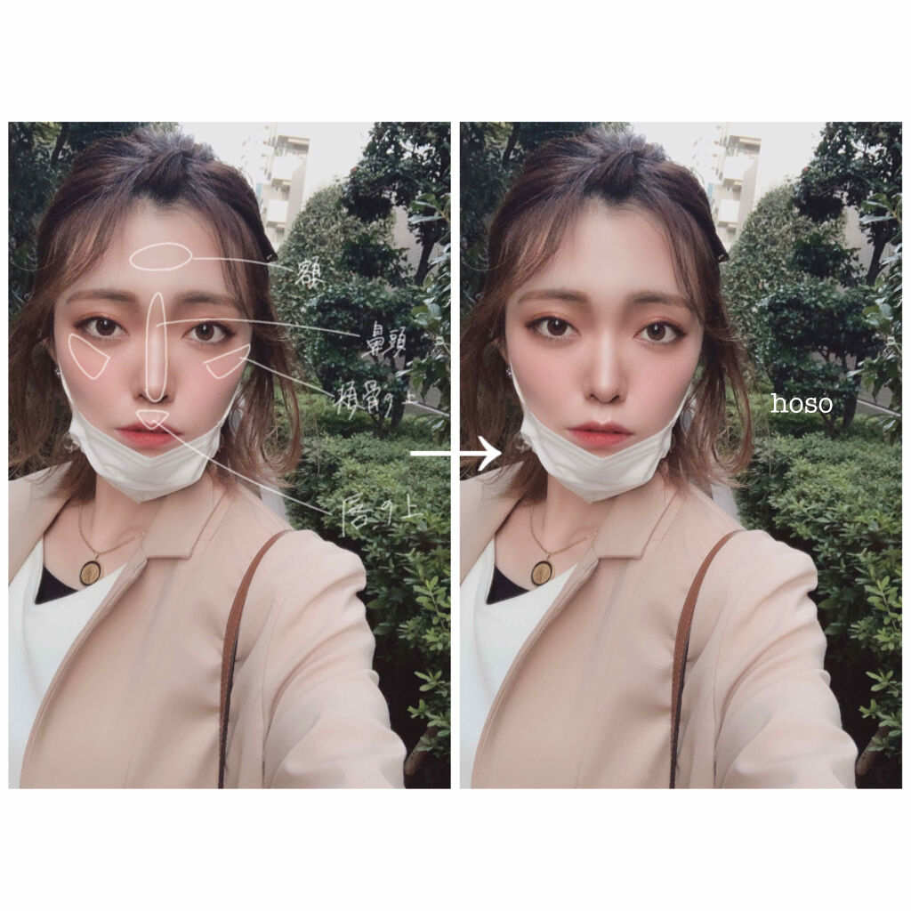 THREE シマリング グロー デュオ/THREE/クリームハイライトを使ったクチコミ（2枚目）