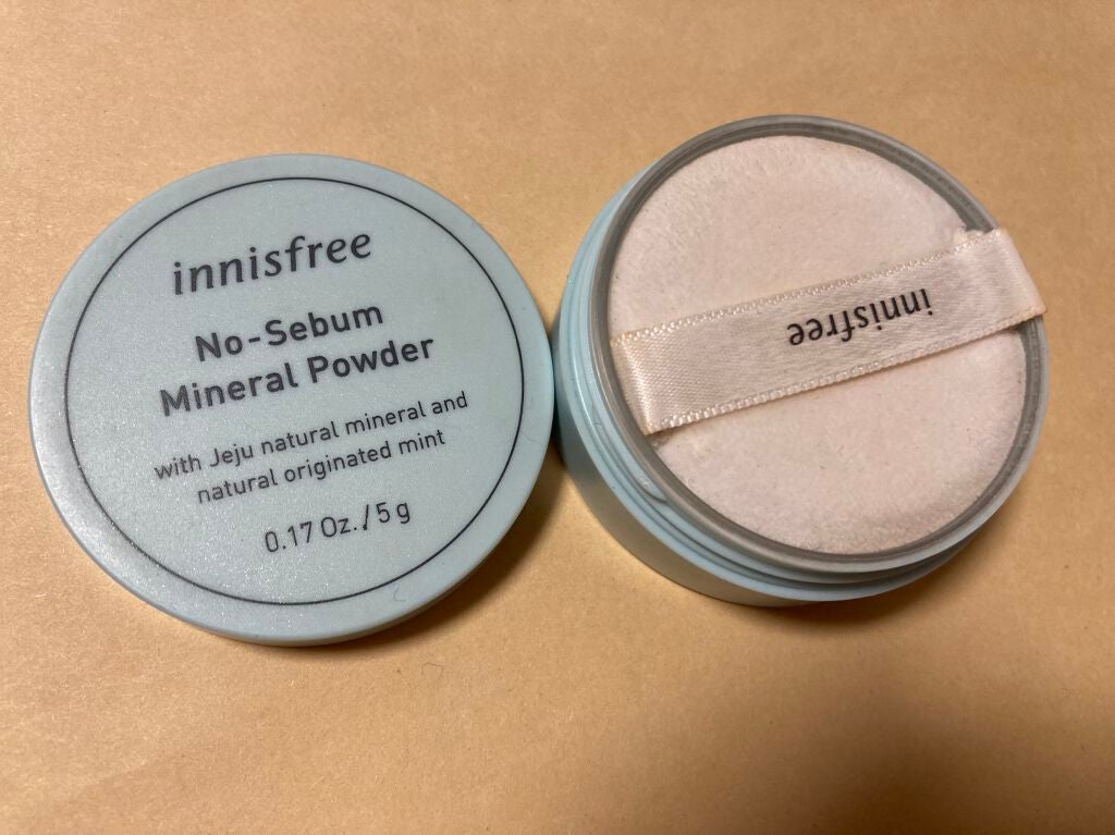 ノーセバム ミネラルパウダー/innisfree/ルースパウダーを使ったクチコミ(2枚目)