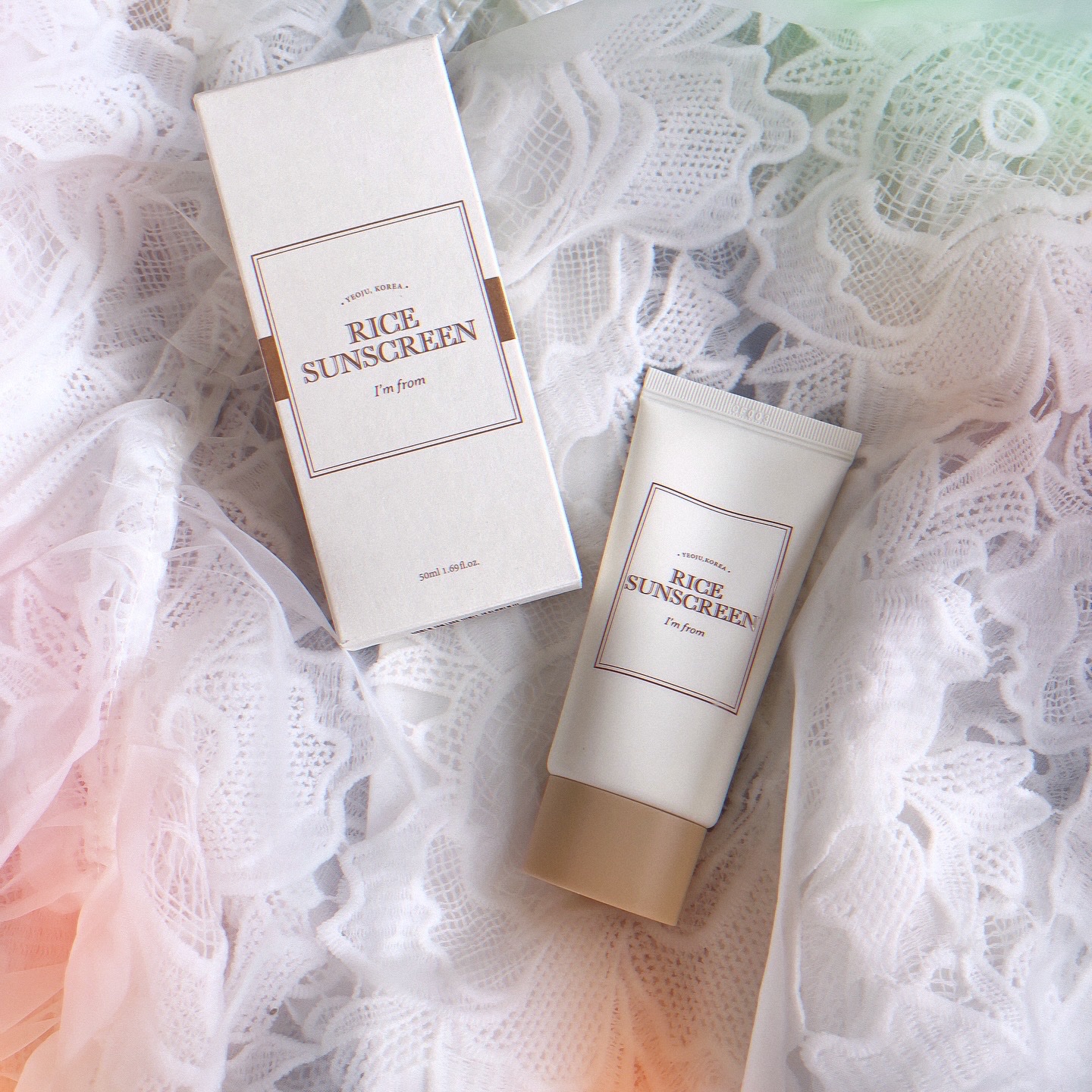 ライスサンスクリーン/I'm from/日焼け止めクリームを使ったクチコミ（1枚目）