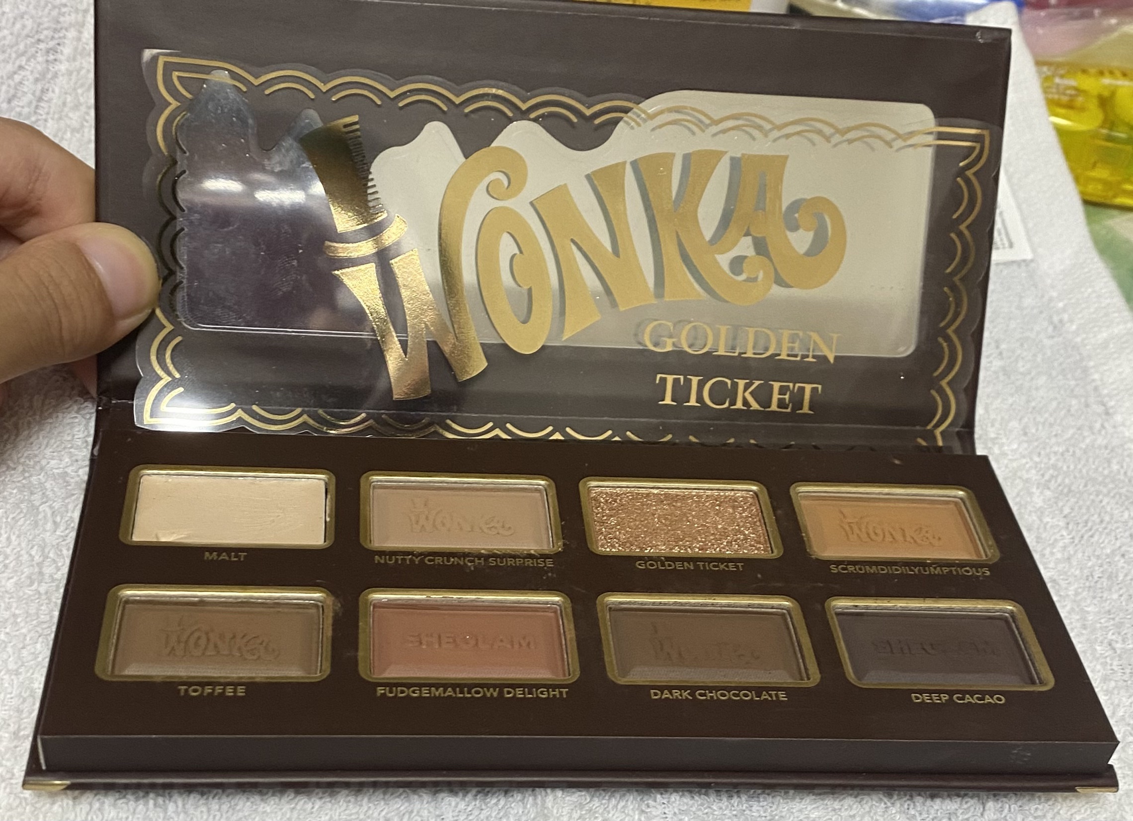 WONKA BAR EYESHADOW PALETTE/SHEGLAM/アイシャドウパレットを使ったクチコミ（2枚目）