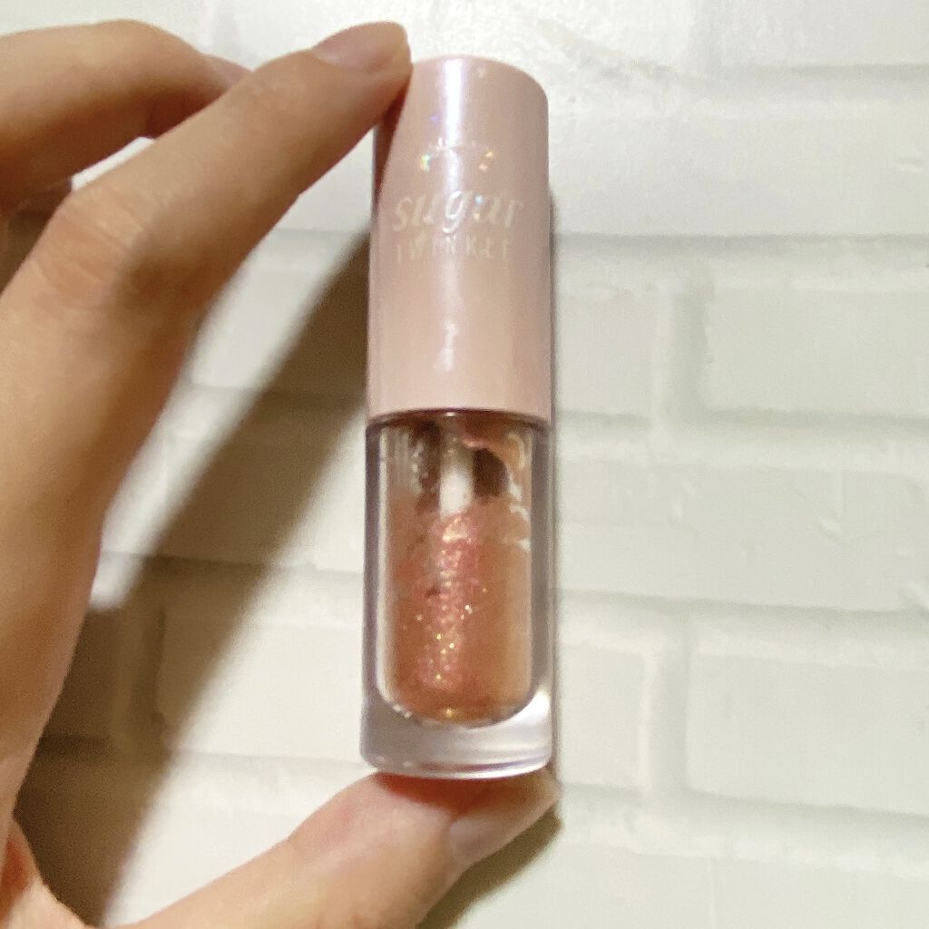 シュガー トゥインクル リキッド シャドウ/PERIPERA/リキッドアイシャドウを使ったクチコミ（1枚目）