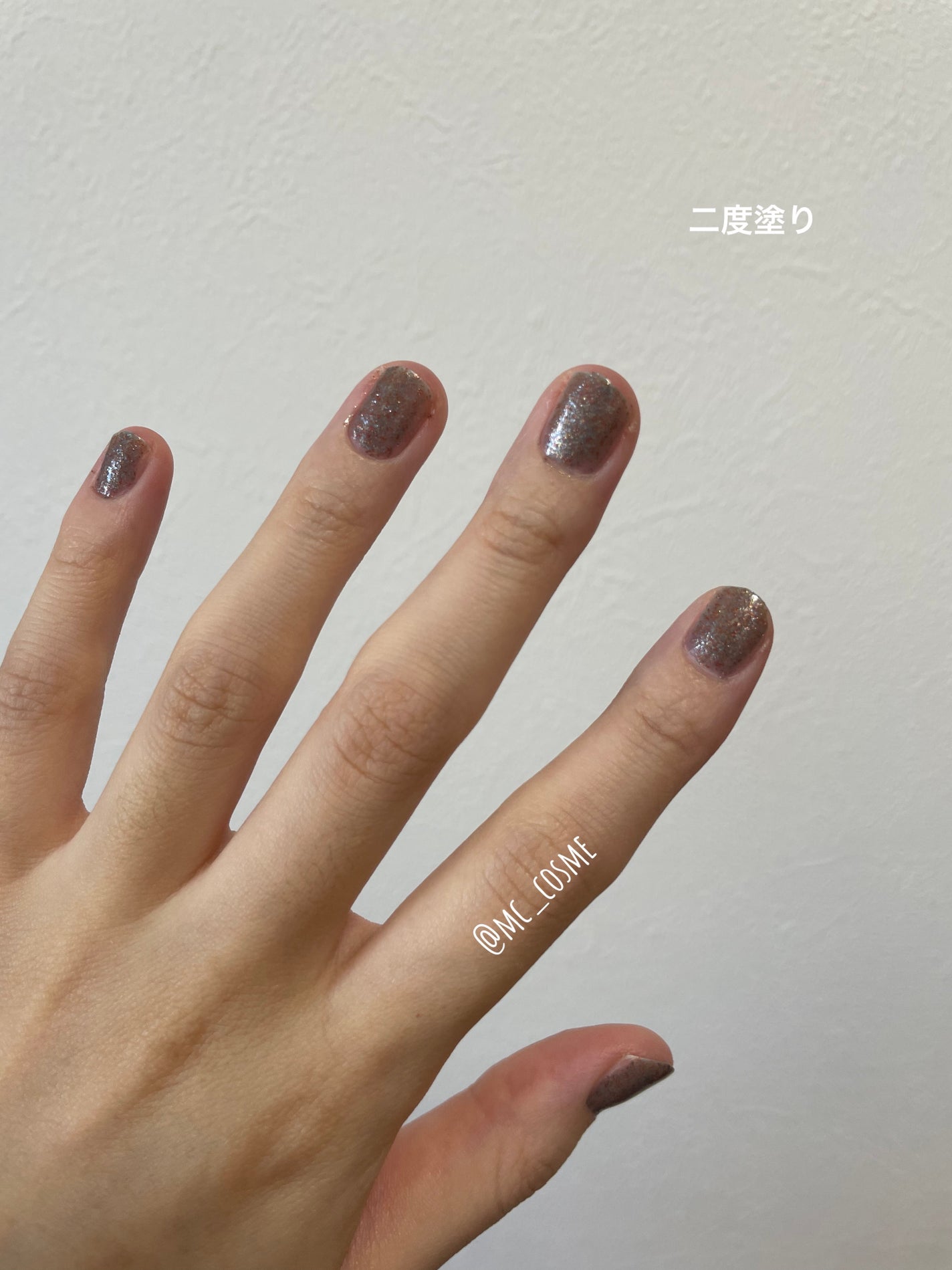 ネイル エナメル/ちふれ/マニキュアを使ったクチコミ(3枚目)