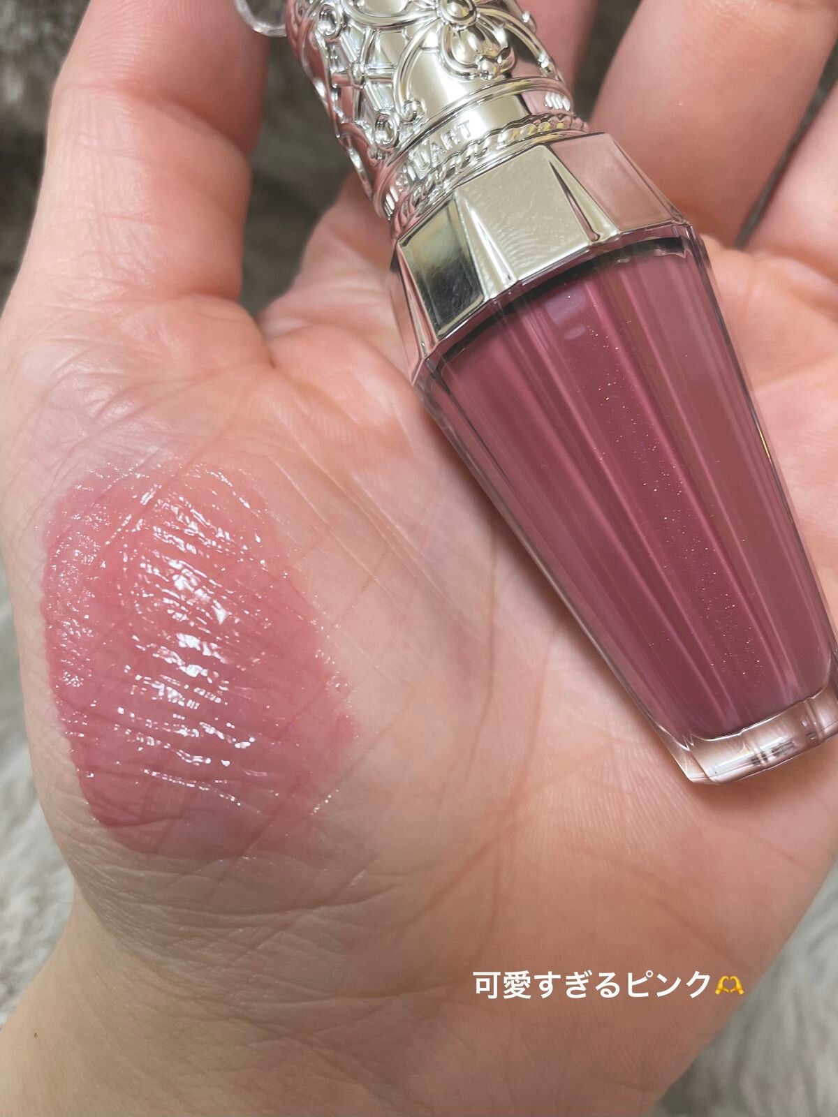 りん on LIPS 「ジルのプランパーくちびるぷっくりで繊細なラメ感と色味がたまらん..」(3枚目)