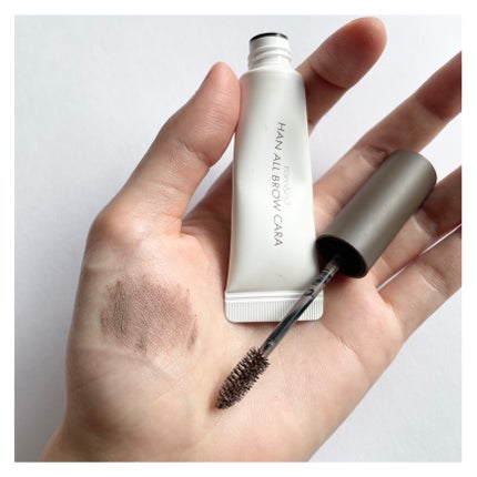 ハンオールブロウカラ/rom&nd/眉マスカラを使ったクチコミ(7枚目)